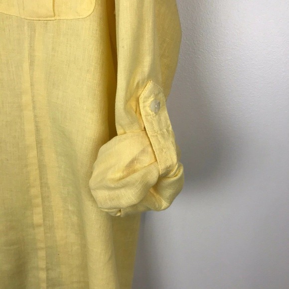 Chico's Simi Sheer Long Sleeve Lagenlook Top 3 - Picture 4 of 7